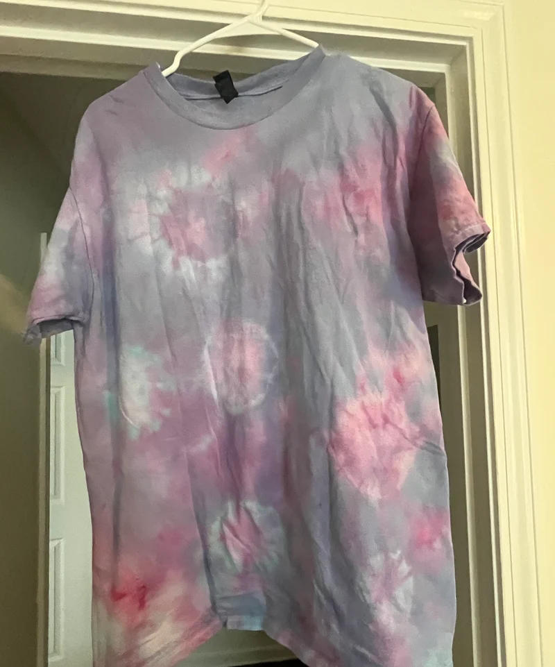 Handmade tie-dye shirt adult large