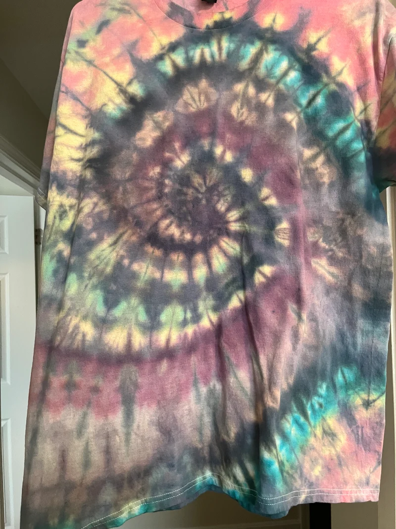 Handmade tie-dye shirt adult large