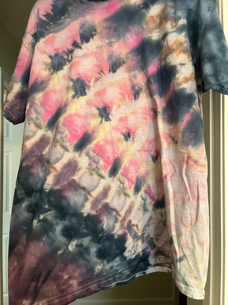 Handmade tie-dye shirt adult large