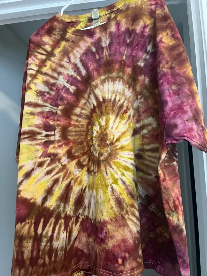 Handmade tie-dye shirt 3x