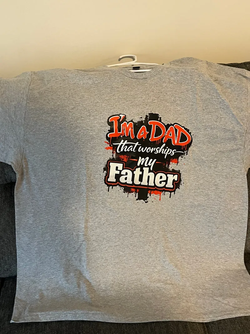 Dad/Father shirt adult 3x