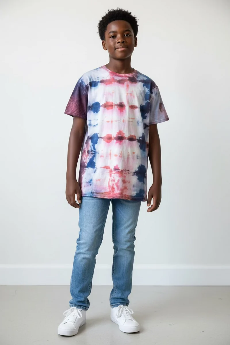 Kid XL tie-dye shirt