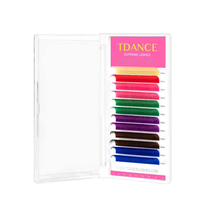 0.07MM Colored Volume Eyelash Extensions