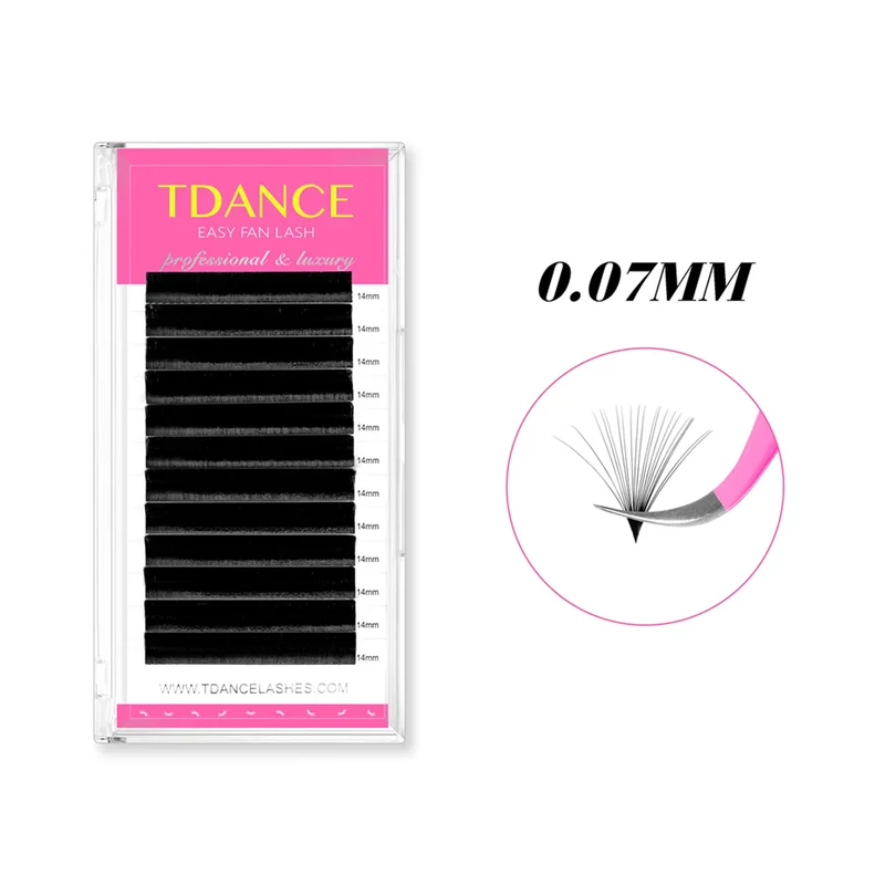 0.07MM Easy Fan Volume Eyelash Extensions