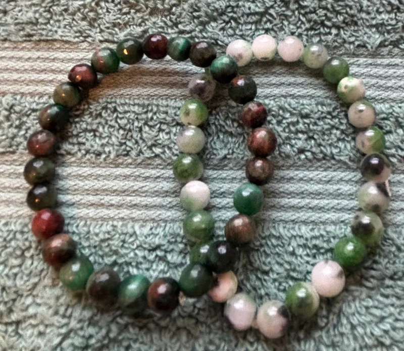 Gemstone bracelet set