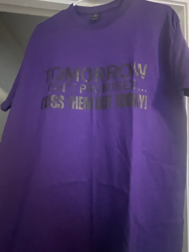 Tomorrow is not promise adult medium