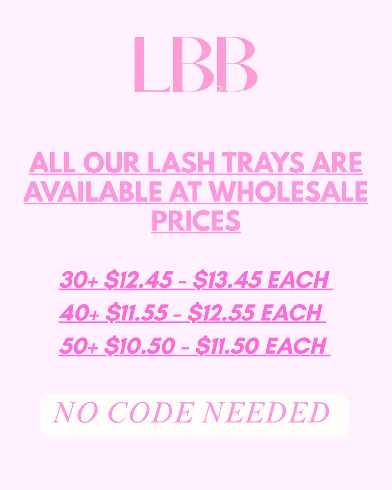 Lash Trays Wholesale Information