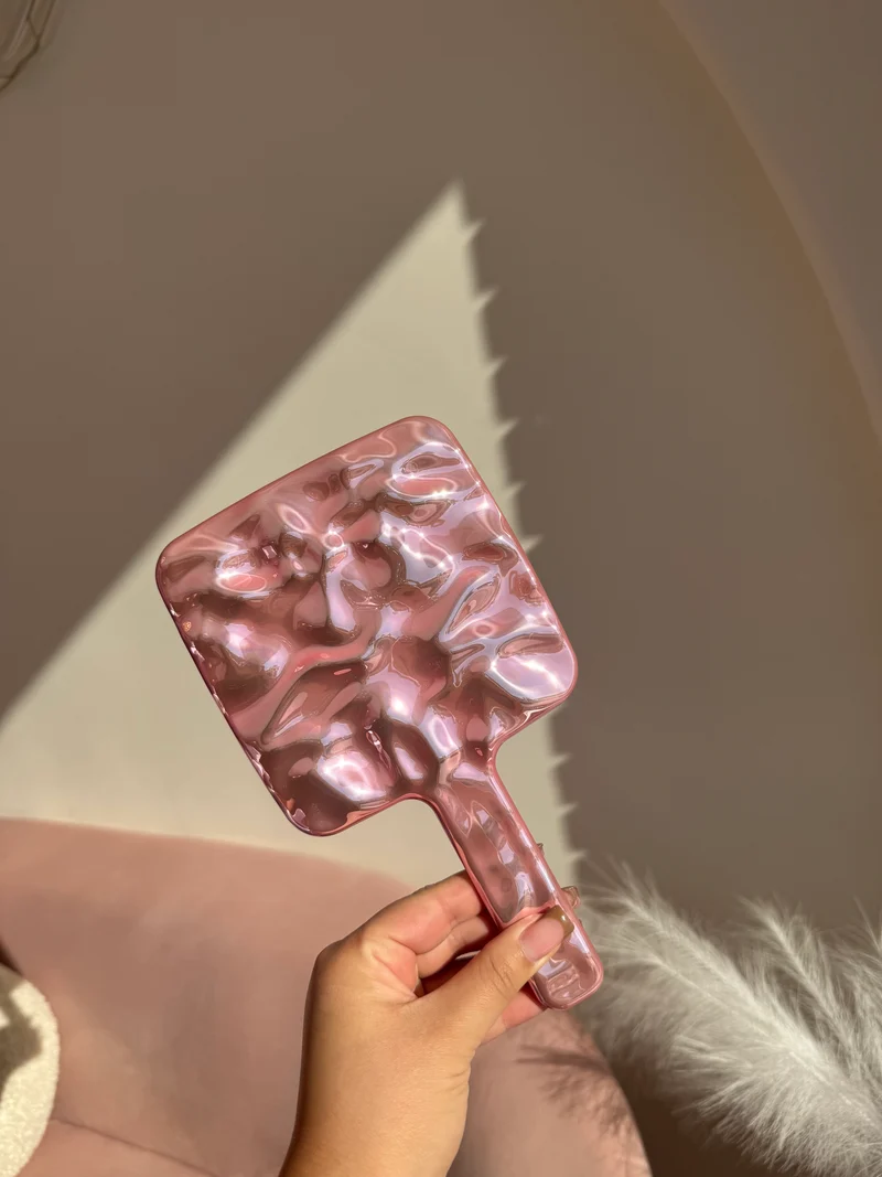 Pink Chrome Mirror