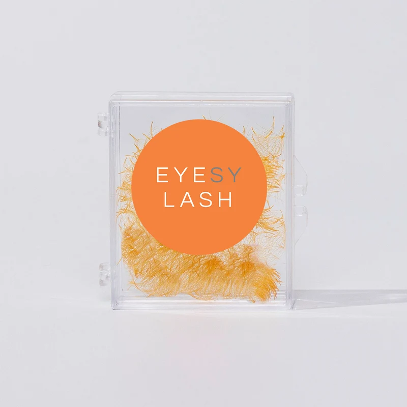 ORANGE Promade/Wispy Fans 3D - 9D | .07 | 500 fans | for WHOLESALE Pre-order
