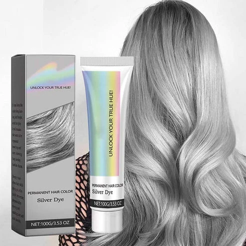 Haarfarbe | Kühler silbergrauer Farbton & Aschgrau | SilverLuxe