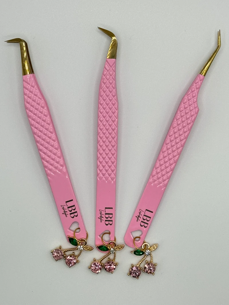 Pink Cherry Charm Tweezer🍒
