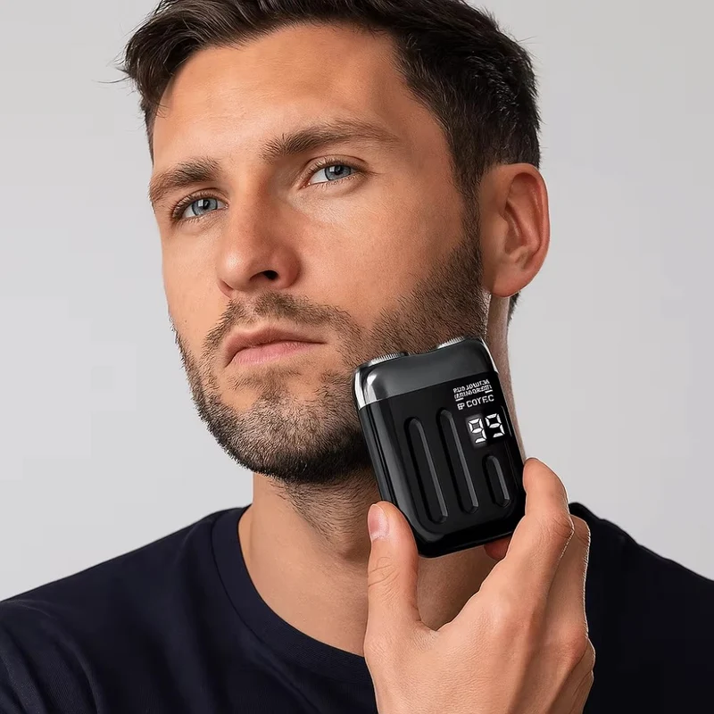 Mini-Elektrorasierer | Doppelkopf | Kompakt | PocketShave