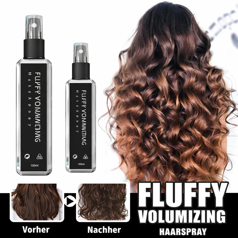 Volumen Haarspray | Extra Starker Halt | Schnell Trocknende Formel | Voluma