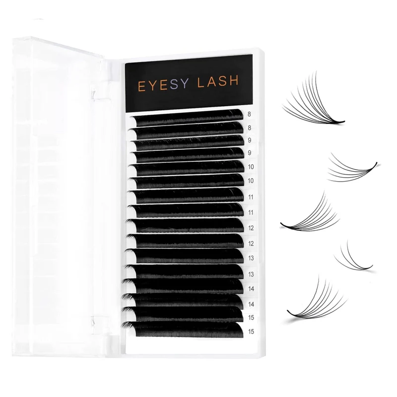 EASY FAN Russian VOLUME Lash | .03 .05 .07 | Mixed/Single length | for WHOLESALE Pre-order