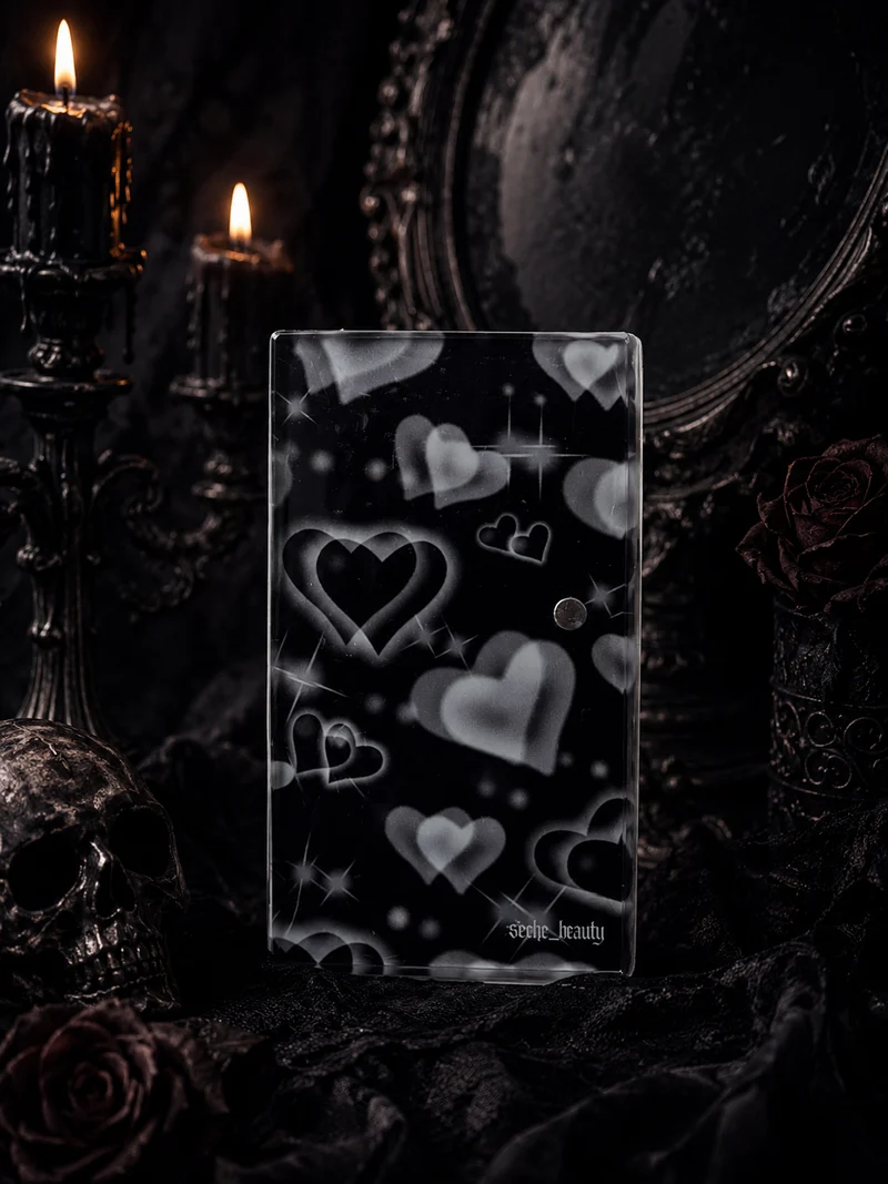 Lash tile chicana hearts