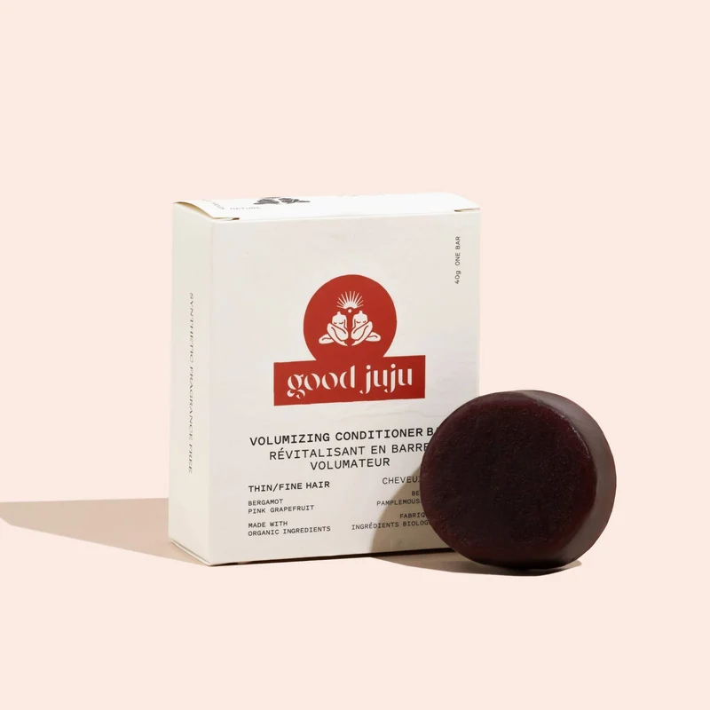 GOOD JUJU Volumizing Conditioner Bar for Thinning/Fine Hair