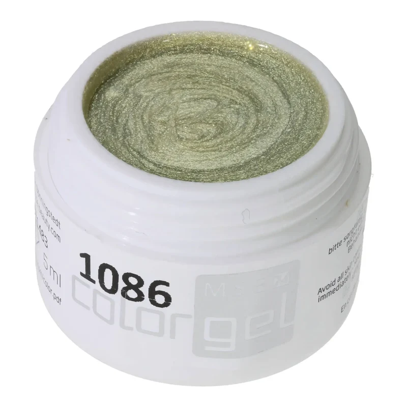 #1086 UV Effekt Farbgel Gelb 5ml – Strahlendes Gel für Gelnägel
