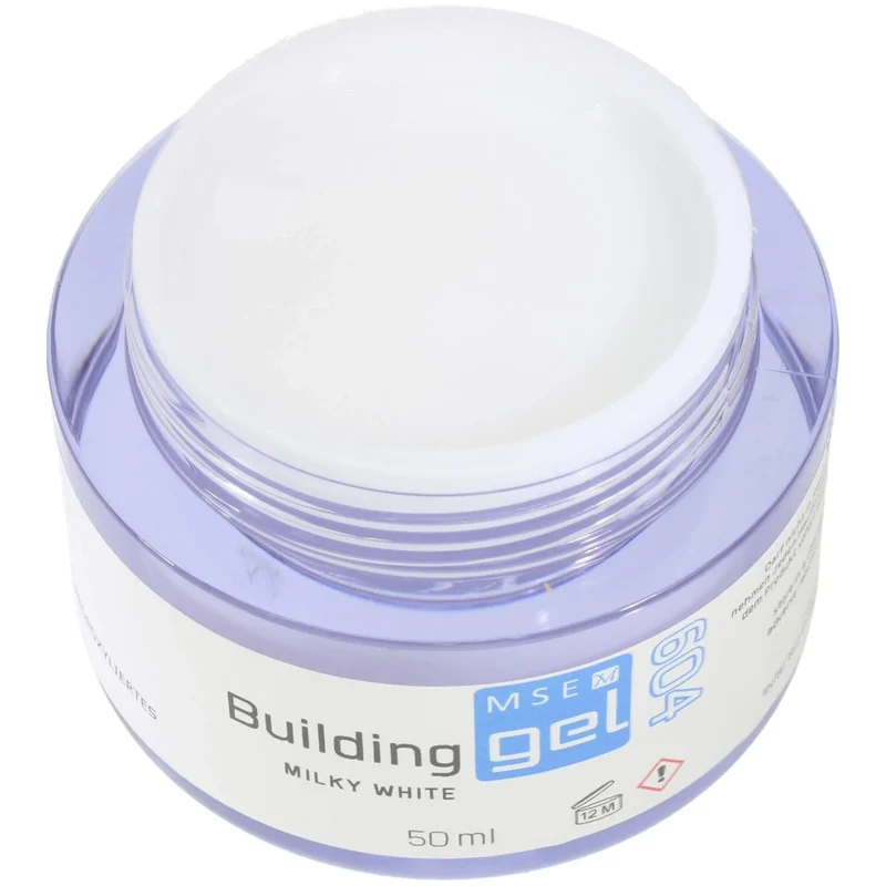 MSE-Gel 604: Aufbaugel milky white / Building milky white 50ml