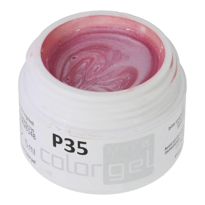 #P-35 Mother of Pearl EFFEKT Color Gel 5ml Pink