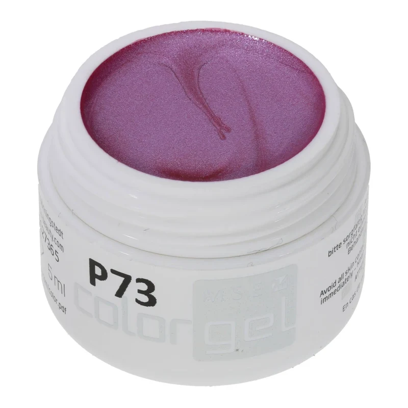 #P-73Mother of Pearl EFFEKT Color Gel 5ml Pink