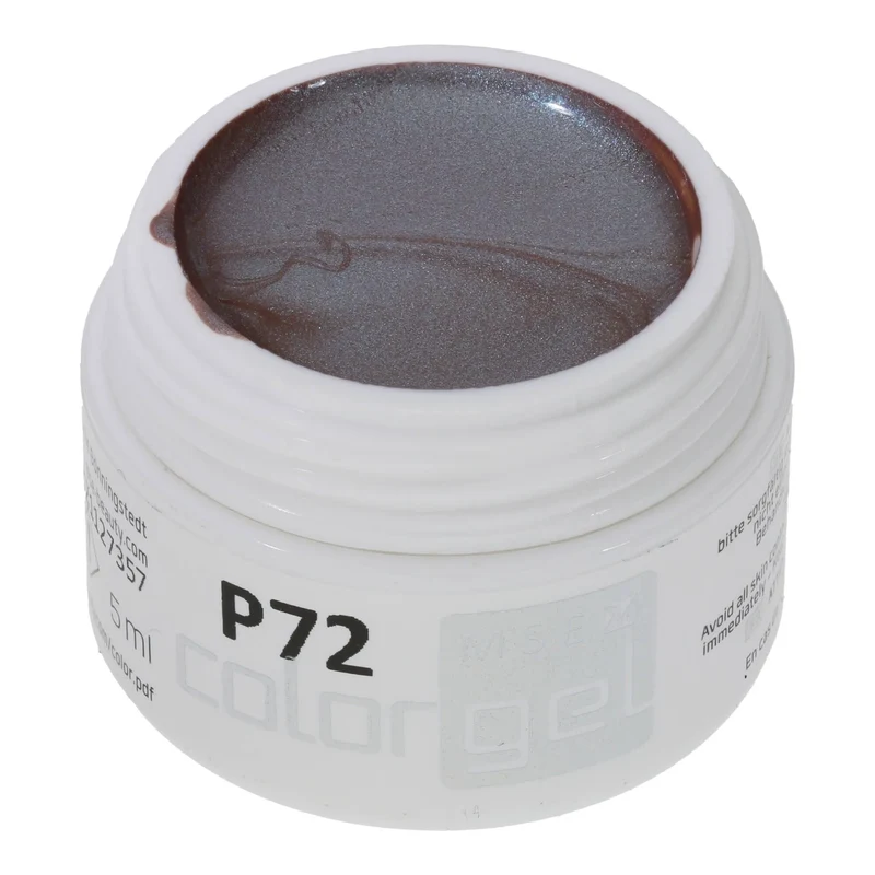 #P-72Mother of Pearl EFFEKT Color Gel 5ml Braun