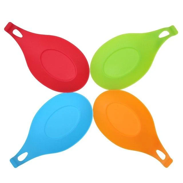 4Pcs Tableware Spoon Heat Resistant Placemat