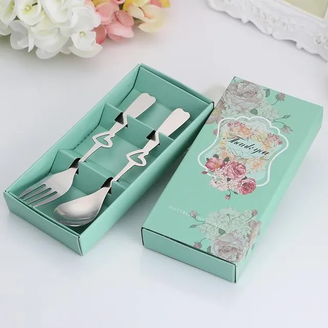 2 pcs/set Stainless Steel Tableware