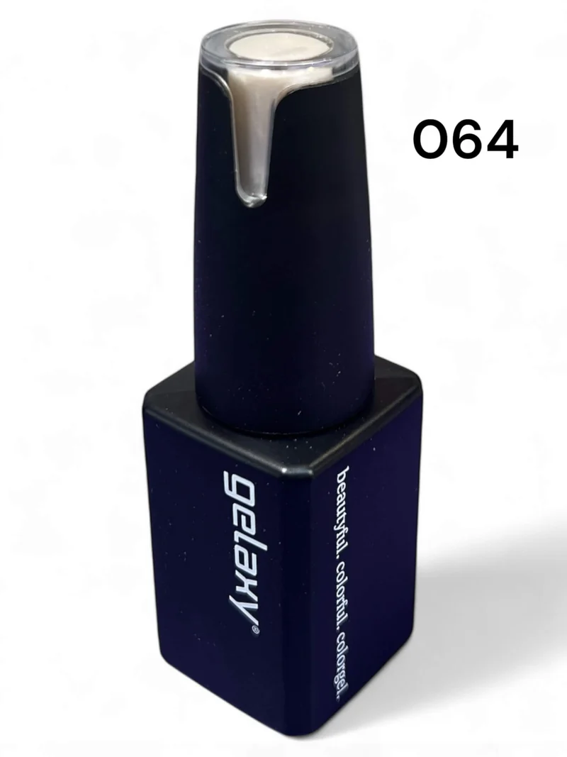 Gelaxy Shellac #064 - Weiss/Rosa mit ausgeprägtem Perlglanz (Eiskristalle)