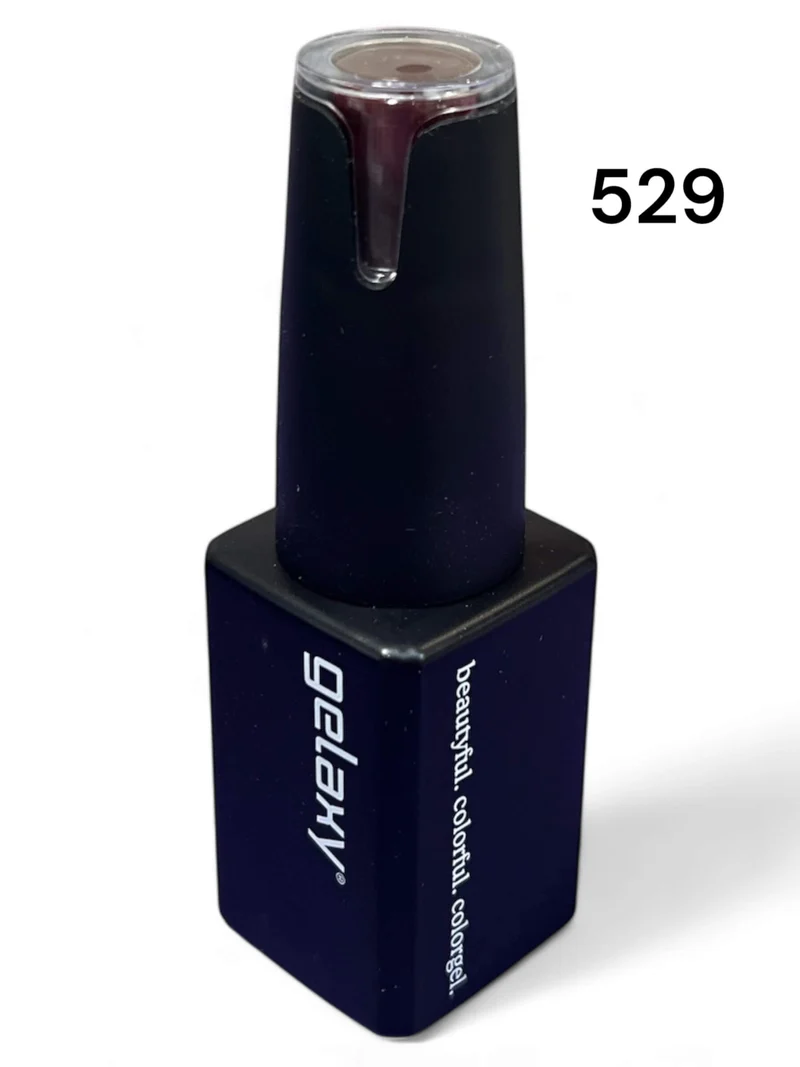 Gelaxy Shellac #529 - Dunkelrot-Lila