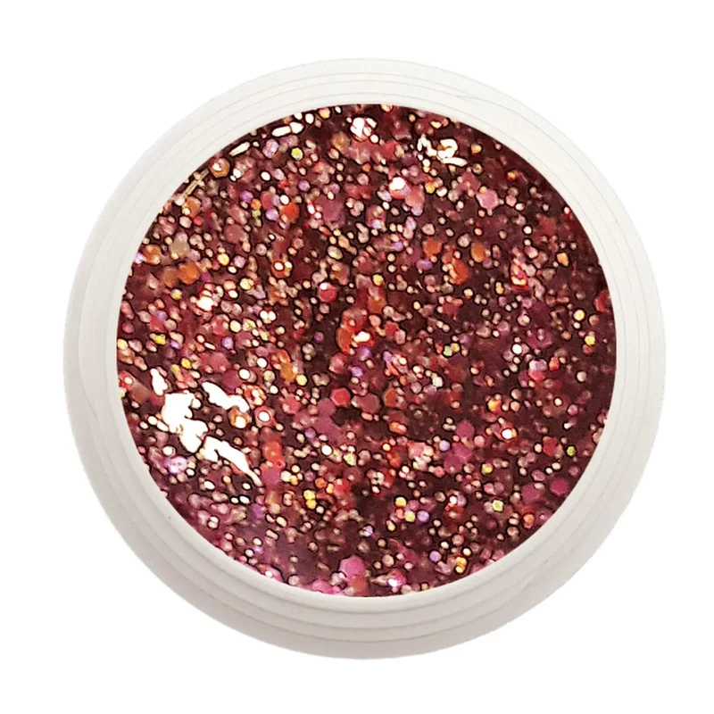 #867 Premium-GLITTER Color Gel 5ml Rot