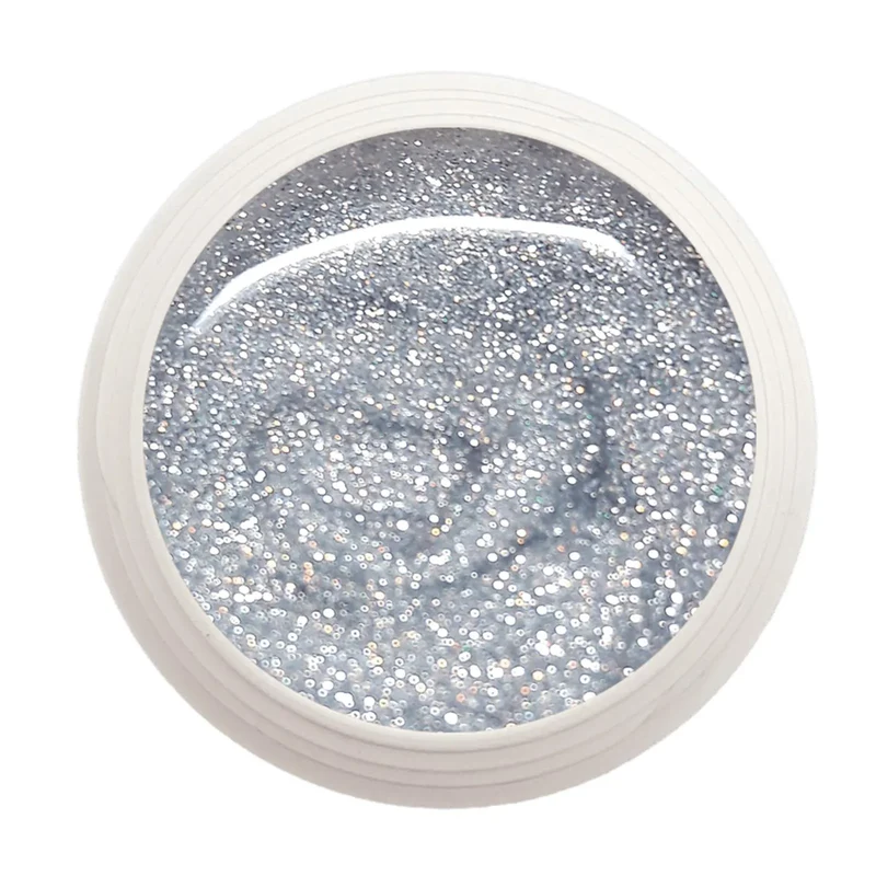 #839 Premium-GLITTER Color Gel 5ml Klar