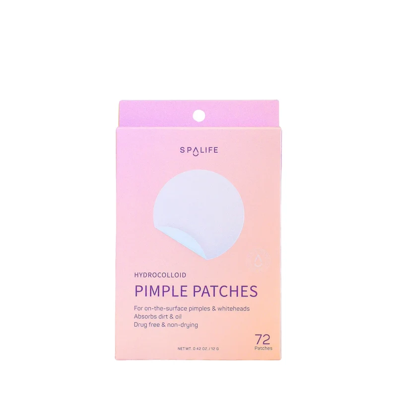 MY SPA LIFE Hydrocolloid Clear Pimple Patches 72ct - (Pink)