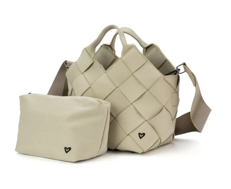 PRENELOVE PICTON LARGE WEAVE BAG/PURSE