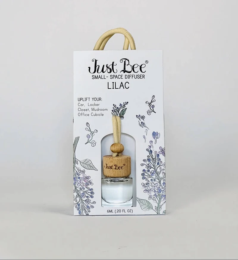 JUST BEE Small-Space Hanging Diffuser - Lilac