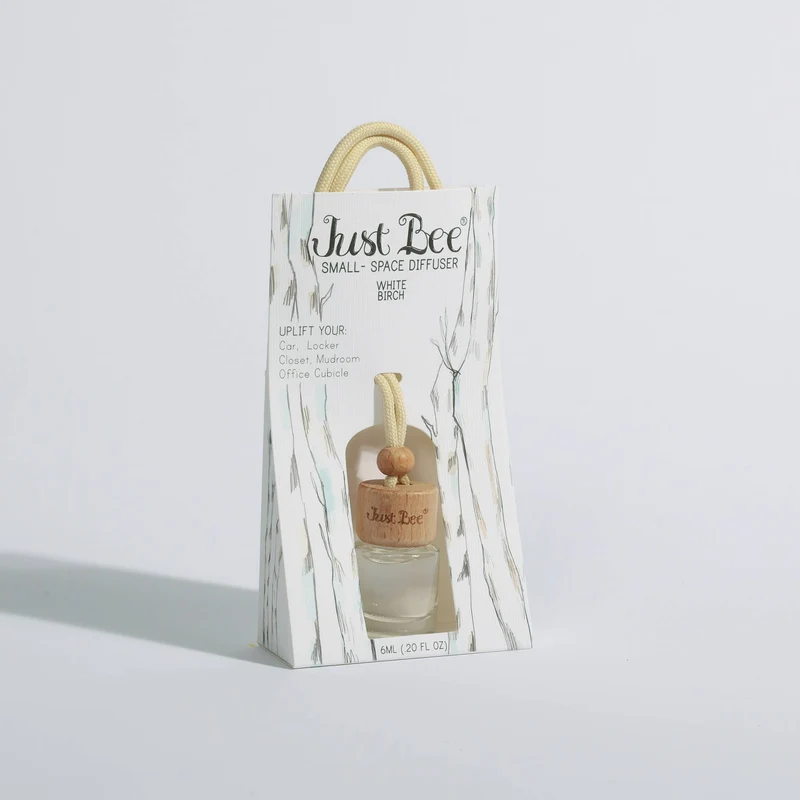 JUST BEE Small-Space Hanging Diffuser - White Birch