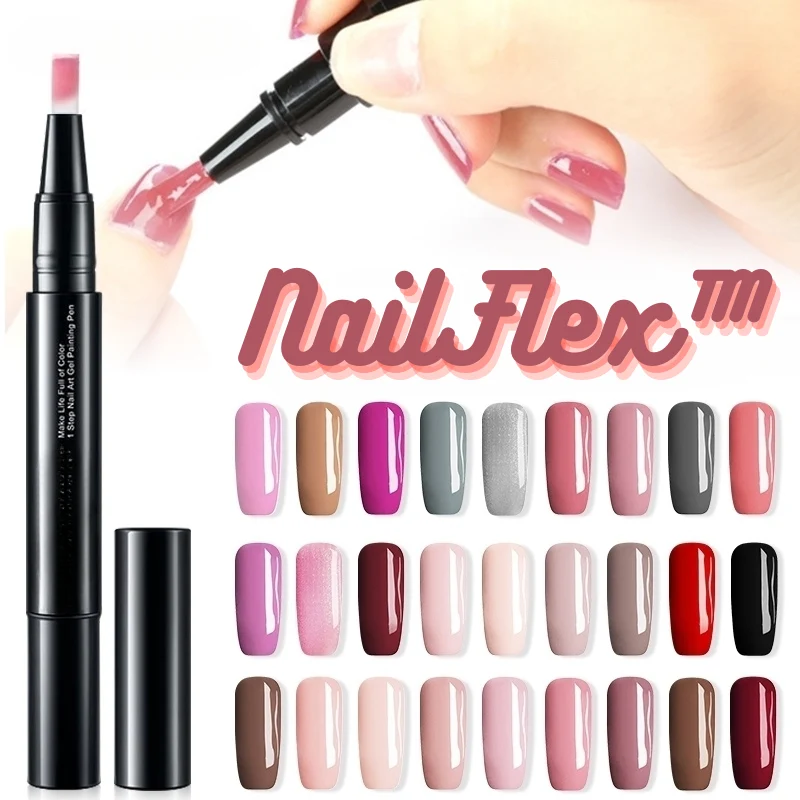 Nagelgel-Set für präzise Nail Art