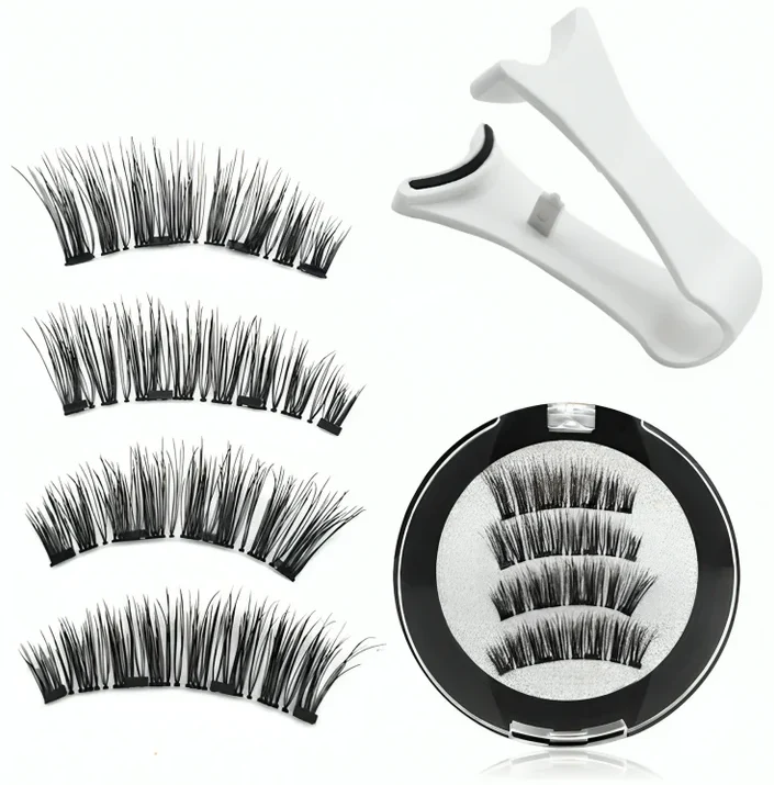Magnetische Wimpern ohne Kleber
