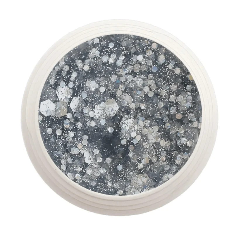 #779 Premium-GLITTER Color Gel 5ml Silber