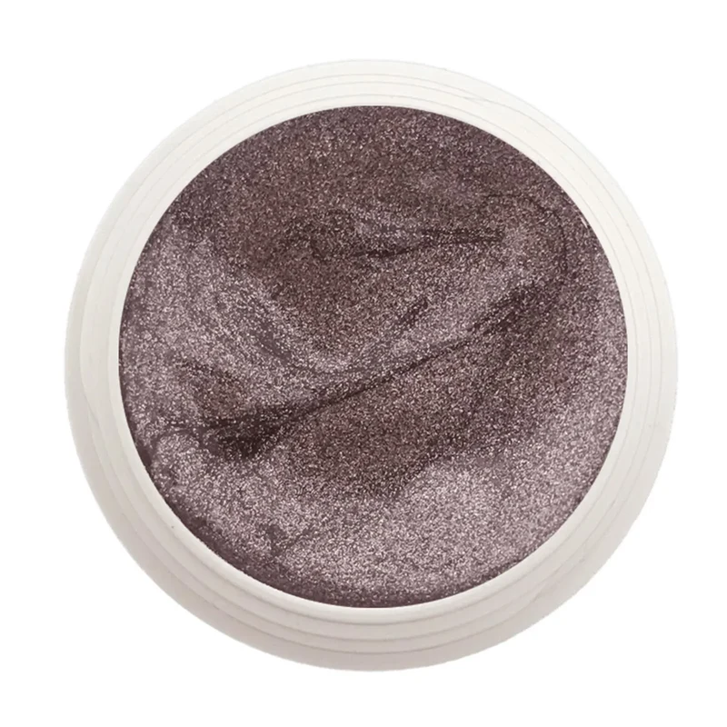 #736 Premium-GLITTER Gel 5ml Graubraun