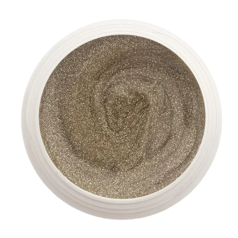 #716 Premium-GLITTER Color Gel 5ml Beige/leichter Lilastich