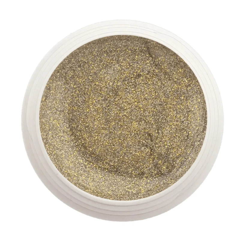 #713 Premium-GLITTER Color Gel 5ml Gold