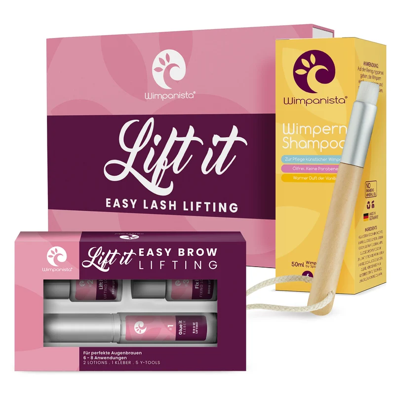 Brow Lifting Set DELUXE. Wimpern & Browlifting im Set