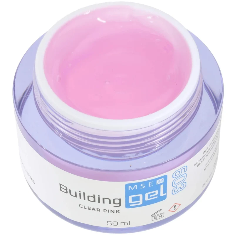 MSE-Gel 603: Aufbaugel clear pink / Building clear pink 50ml
