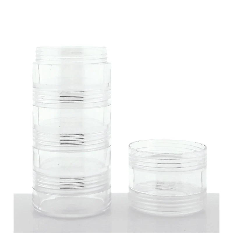 Stapel Schraubdosen - 5er Pack