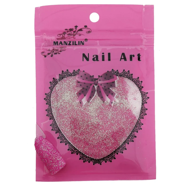 Sugar Nail Powder 10g Herztüte Rosa