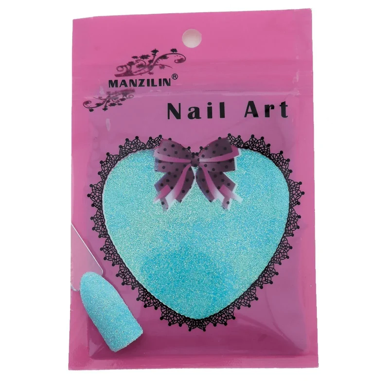 Sugar Nail Powder 10g Herztüte Hellblau