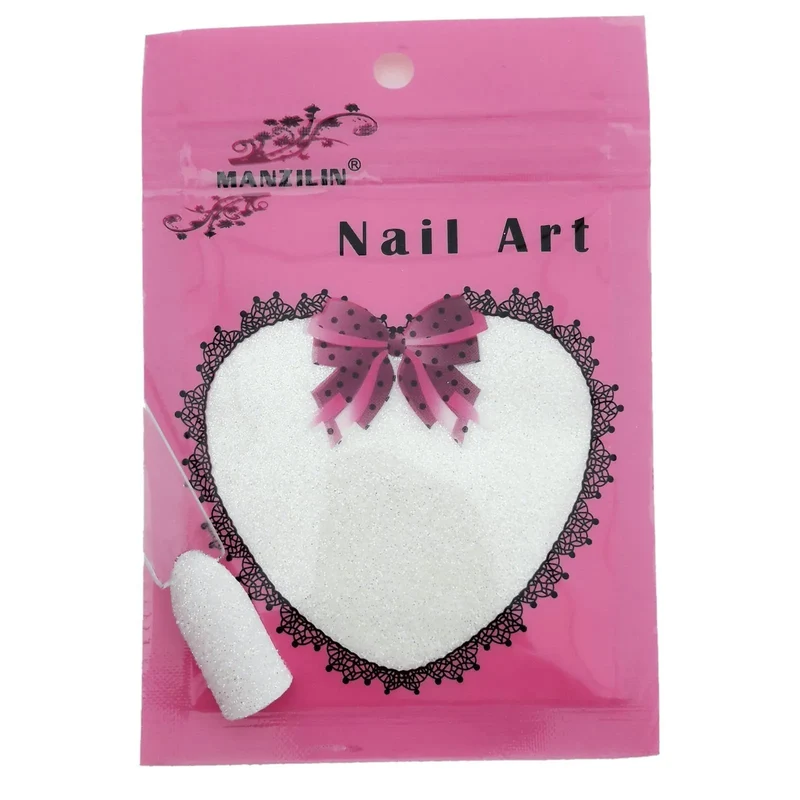 Sugar Nail Powder 10g Herztüte Weiss