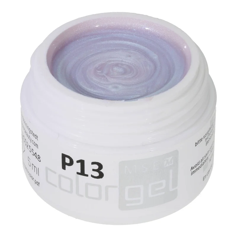 #P-13 Mother of Pearl EFFEKT Color Gel 5ml Weiss