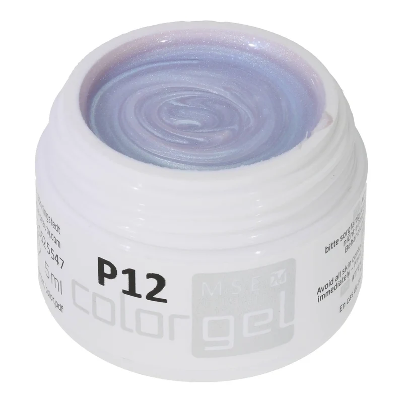 #P-12 Mother of Pearl EFFEKT Color Gel 5ml Weiss