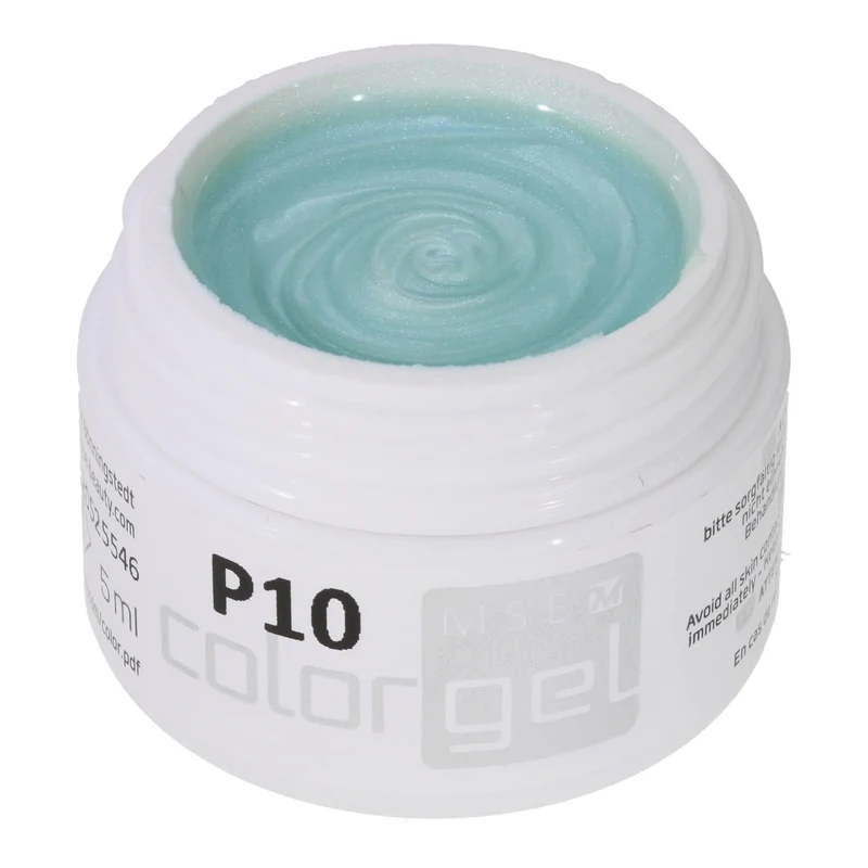 #P-10 Mother of Pearl EFFEKT Color Gel 5ml Weiss